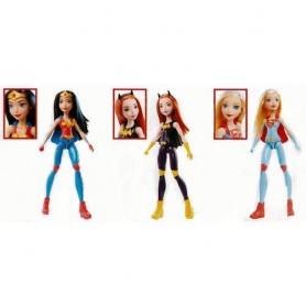 Mattel Italy . Dmm23 - Basic Super Hero Girls Ass. 3Modelli 6+A Scatola Finestrata 32.5X10X5.5Cm