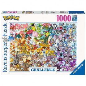 Ravensburger . 15166 - Puzzle Pz.1000 Challengee Pokemon