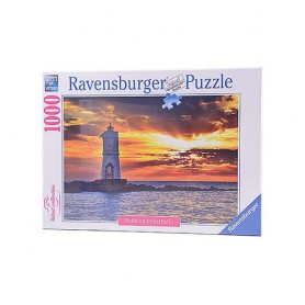 Ravensburger . 16195 - Puzzle Pz.1000 Faro Di Mangiabarche Isola Di Santantioco