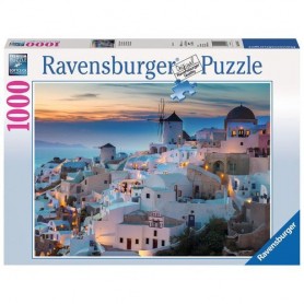 Ravensburger . 19611 - Puzzle Pz.1000 Santorini                 Ravensburger