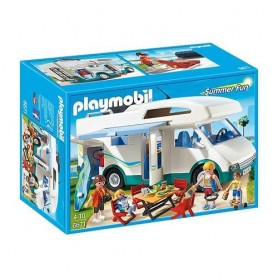 Playmobil 6671 - Playmobil 6671 Camper Di Villeggianti Dim.Cm.34,8X24,8X12,5.