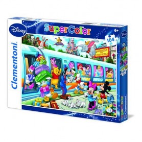 Clementoni 27884 - Puzzle Pz.104 Disney Family