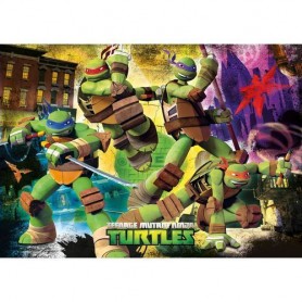 Clementoni  27907 - Puzzle Pz.104 Minions Ninja Turtles 2