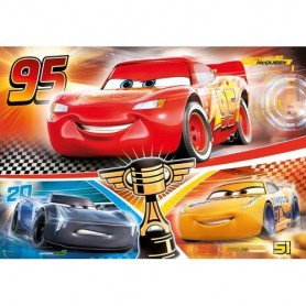 Clementoni 29747 - Puzzle Pz.250 Cars 3 48,5X33,5Cm +7Anni Clementoni - Speeding Into Action