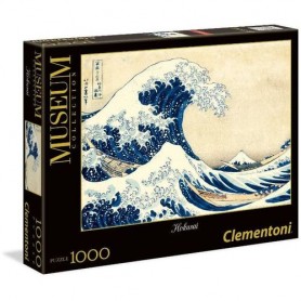 Clementoni 39378 - Puzzle Pz.1000 Grande Onda Di Hokusai