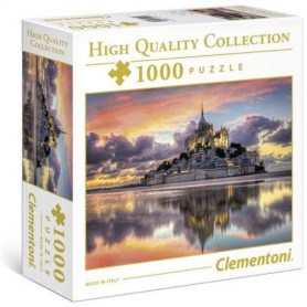 Clementoni 96160 - Puzzle Pz.1000 Magnif. Mont Saint-Michel