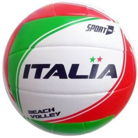 Mandelli 703500116 - Pallone Beach Volley Tricolore N5Sgonfio Cuoio Sintetico