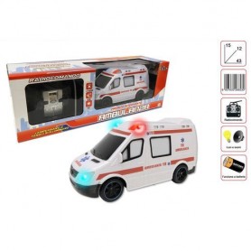 Toys Garden . 26653 - Ambulanza Radiocomando C/Luci 15X12X43Cm