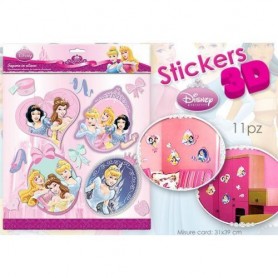 Mc S.R.L. 912410768 - Card Sticker 3D Princess