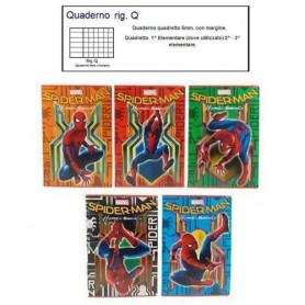 Seven 5C6001706_Q - Quad. A4 Maxi Spiderman Homecom.Dark Q