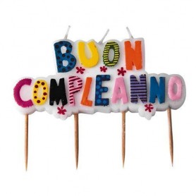 D.I.M.A.V. . 73103 - Candele Buon Compleanno Mix