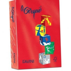 Cartotecnica Favini A71C504 - Le Cirque: 80 Scarlatto 209 F500 A4