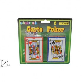 Due Esse 324666 - Carte Da Poker 2 Mazzi