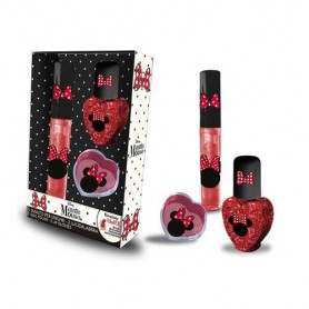 Coriex . D96877 Mc - Gift Beauty 2 Lipgloss+1 Smalto Minnie