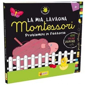 Liscianigiochi . 10958 - La Mia Lavagna Montessori Problemini In  Fattoria Non Imp. Iva Art.74/C