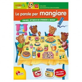 Liscianigiochi . 8095 - Albo Le Parole Per Mangiare 3/6Anni 32Pg Esente Iva Art.74 21X29.7Cm