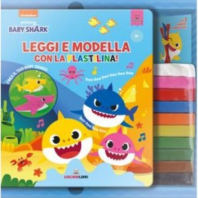 Educational . 10198 - Baby Shark Leggi E Modella C/Plastilina  Esente Iva Art.74C