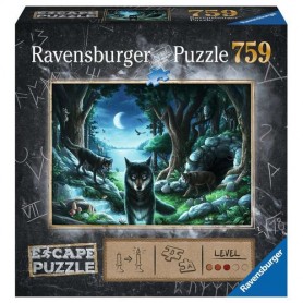 Ravensburger . 16434 - Puzzle Escape Il Branco Dei Lupi         Ravensburger
