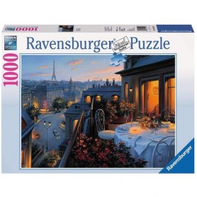 Ravensburger . 19410 - Puzzle Pz.1000 Fantasy Balcone A Parigi
