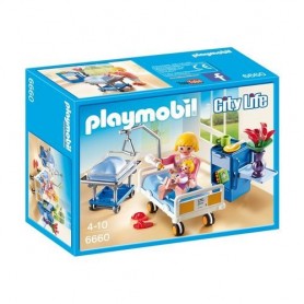 Playmobil 6660 - Playmobil 6660 Nursery C/Mamma E Neonato Dim.Cm.18,7X14,2X7,2