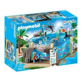 Playmobil 9060 - Playmobil 9060 Grande Acquario 40X43X16 Lancette Mobili - 4/10Anni - Family Fun