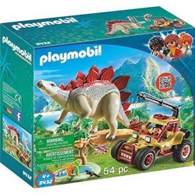 Playmobil 9432 - Playmobil 9432 Veicolo Degli Esploratori E Stegosauro