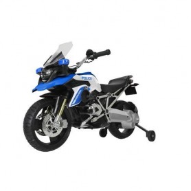 Rollplay Gmbh 229215 - Bmw R 1200 Gs Police Motorcicle 6V Blu