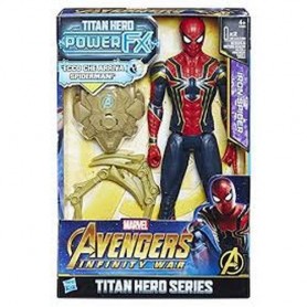 Hasbro E0608103 - Avengers 30Cm Titan Hero Tech Fx Spiderm On Zainetto