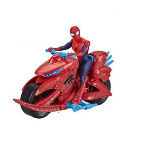 Hasbro E3368Eu4 - Spiderman Pers. C/Veicolo
