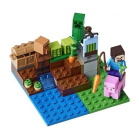 Lego 21138 - Lego 21138 La Fattoria Dei Meloni 6/14A Minecraft 191X141X46Mm