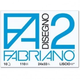 Fedrigoni 22 - Fabriano Blocco F2 33X48 Ruvido