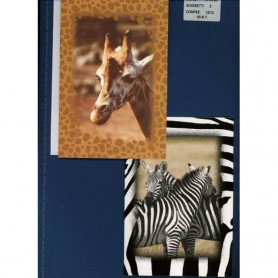 Toscana Carte Pregiate 7519000 - Biglietti Zebra E Giraffa Foto St