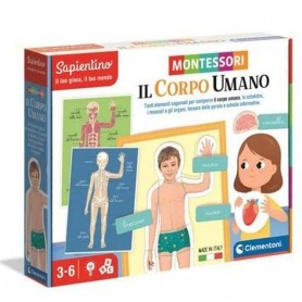 Clementoni 163731 - Montessori - Corpo Umano