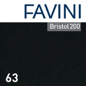 Cartotecnica Favini 33412 - Bristol 220 50X70 Nero 16 F20 T2