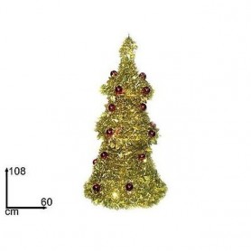 Due Esse Christmas 118142 - Albero Oro Appendibile 108Cm