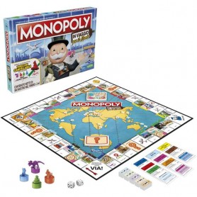 Hasbro 951383 - Monopoly In Viaggio Per Il Mondo