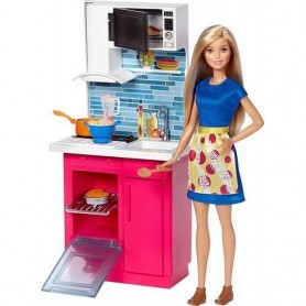 Mattel . 376784 - Barbie E I Suoi Arredamenti Ass.To +3A
