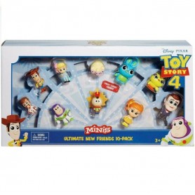 Mattel . 738469 - Toy Story 4 - Mini Personaggi 10-Pack