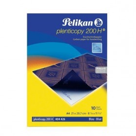 Pelikan Italia 34739 - Carta Carb Plentycopy 200 Blu A/41 Cf 10