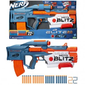 Hasbro 124397 - Nerf Elite 2.0 Motoblitz Cs 10