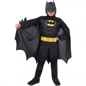 Ciao 116716 - Costume Batman C/Muscoli Nero 3-4 Anni