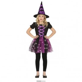 Fiestas Guirca, S.L. 77638 - Costume Led Witch Tg. 5-6 Anni